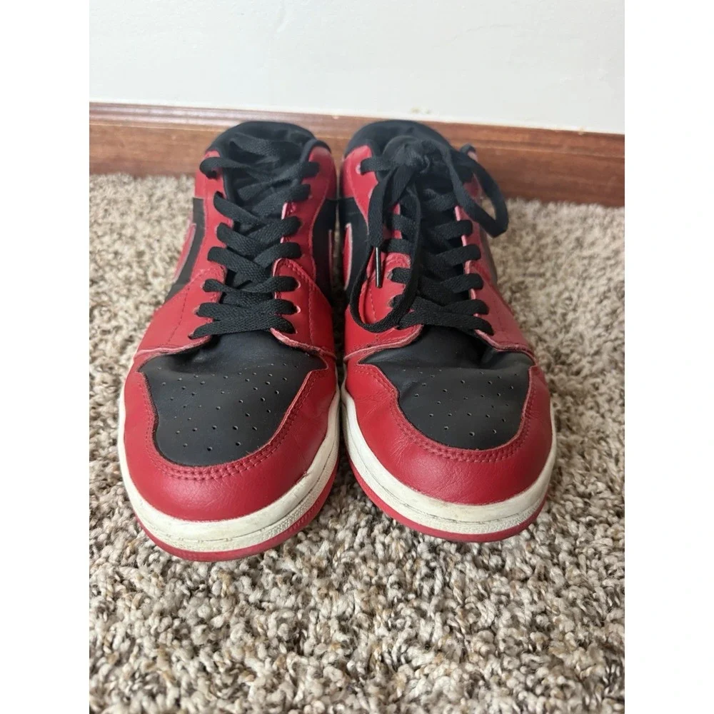 Nike Air Jordan 1 Low Reverse Bred Men's Size 10 553588 606